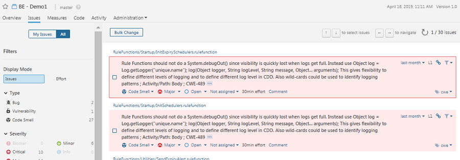 Project_Issues